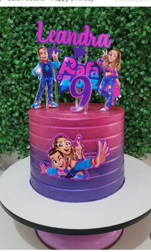 Topo de Bolo Rafa e Luiz