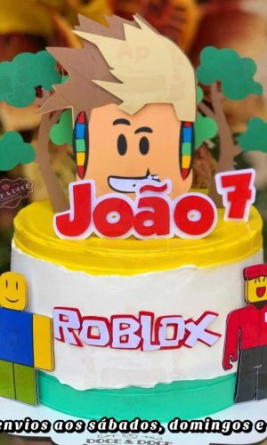 Topo de Bolo Roblox