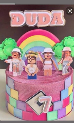 Topo de Bolo Roblox