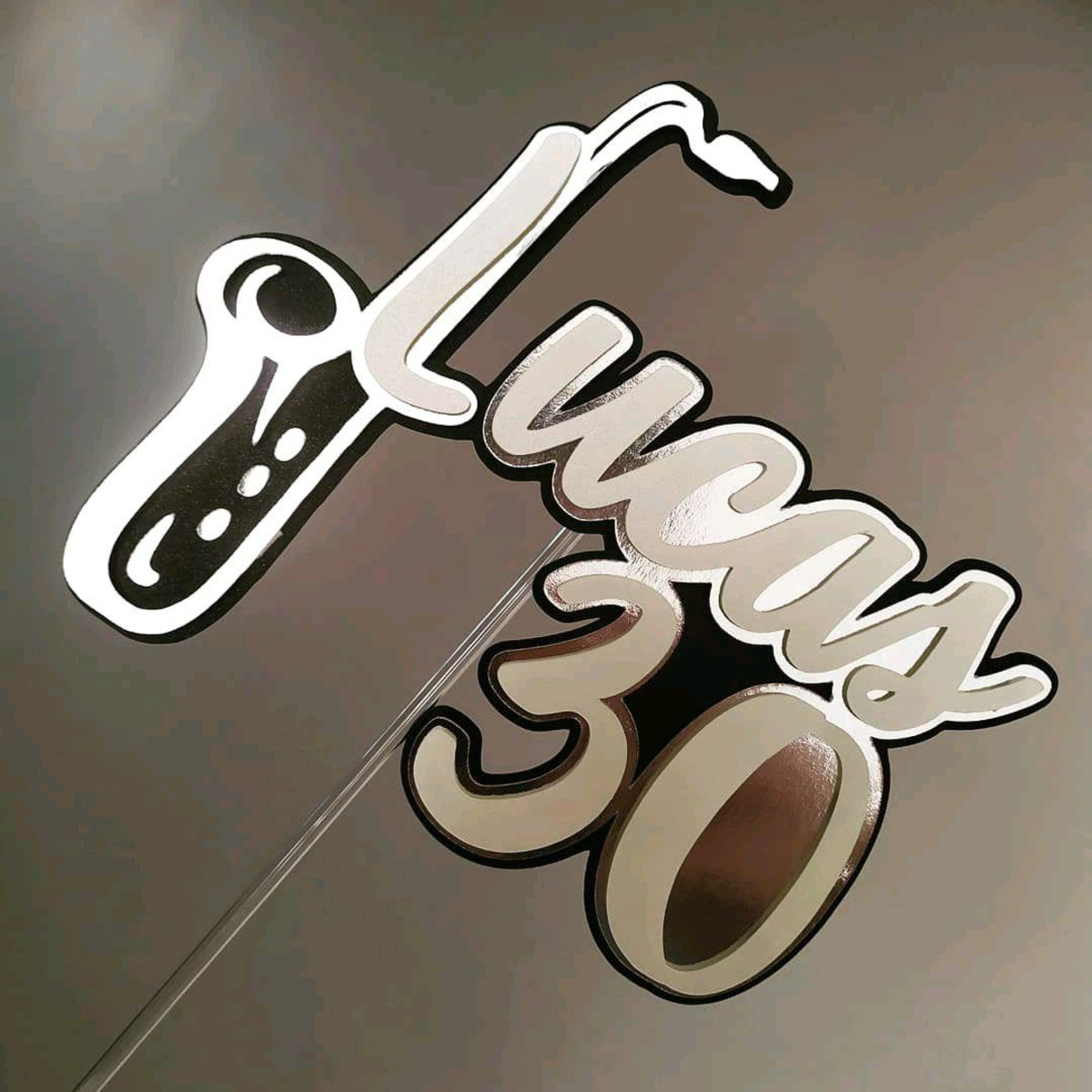 Topo de Bolo sax - Imagem 2