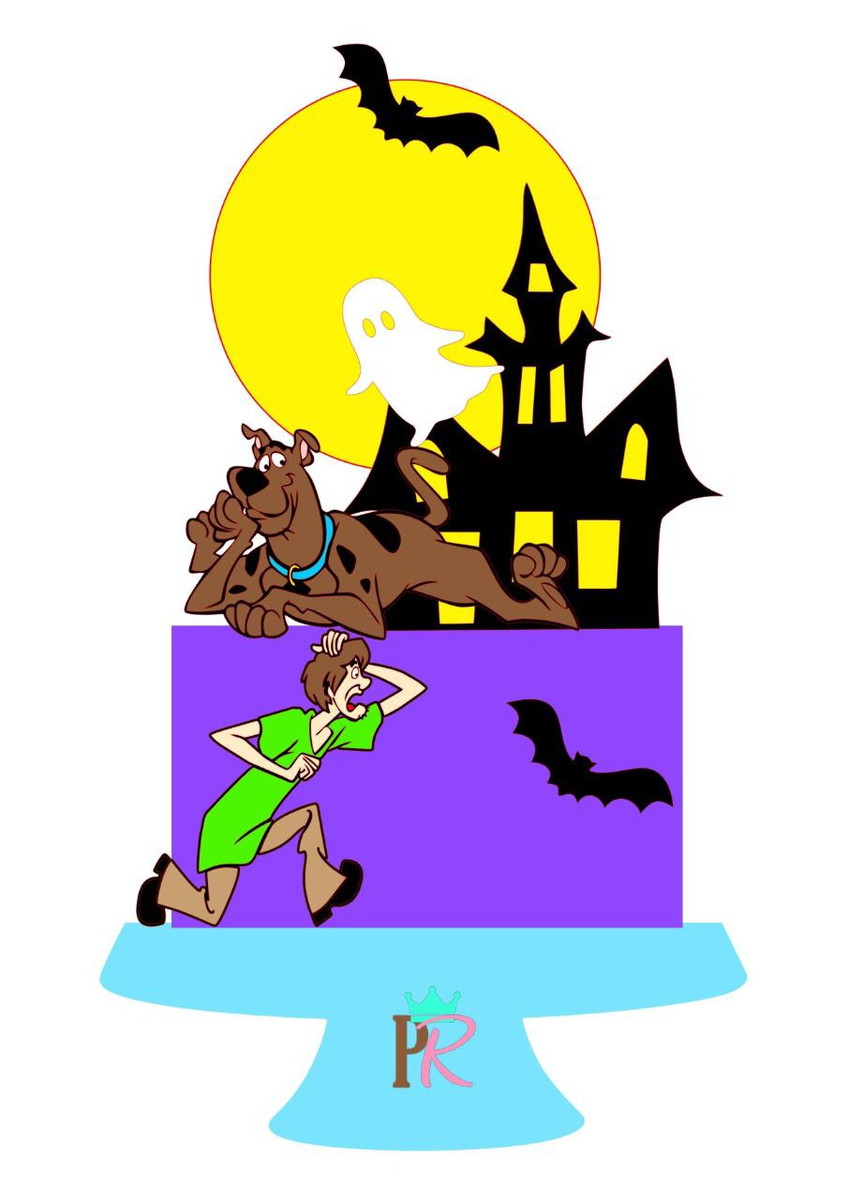 Topo De Bolo Scooby Doo