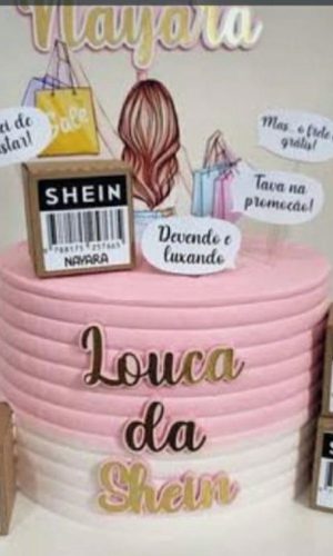 Topo de Bolo Shein