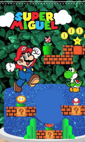 Topo de Bolo super mario