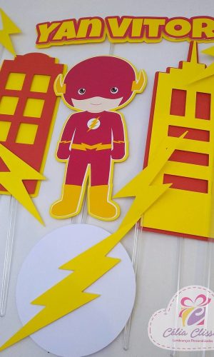 Topo de Bolo the flash