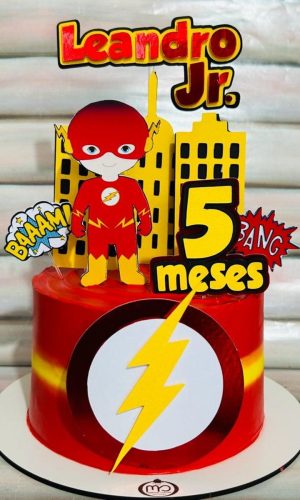 Topo de Bolo The Flash