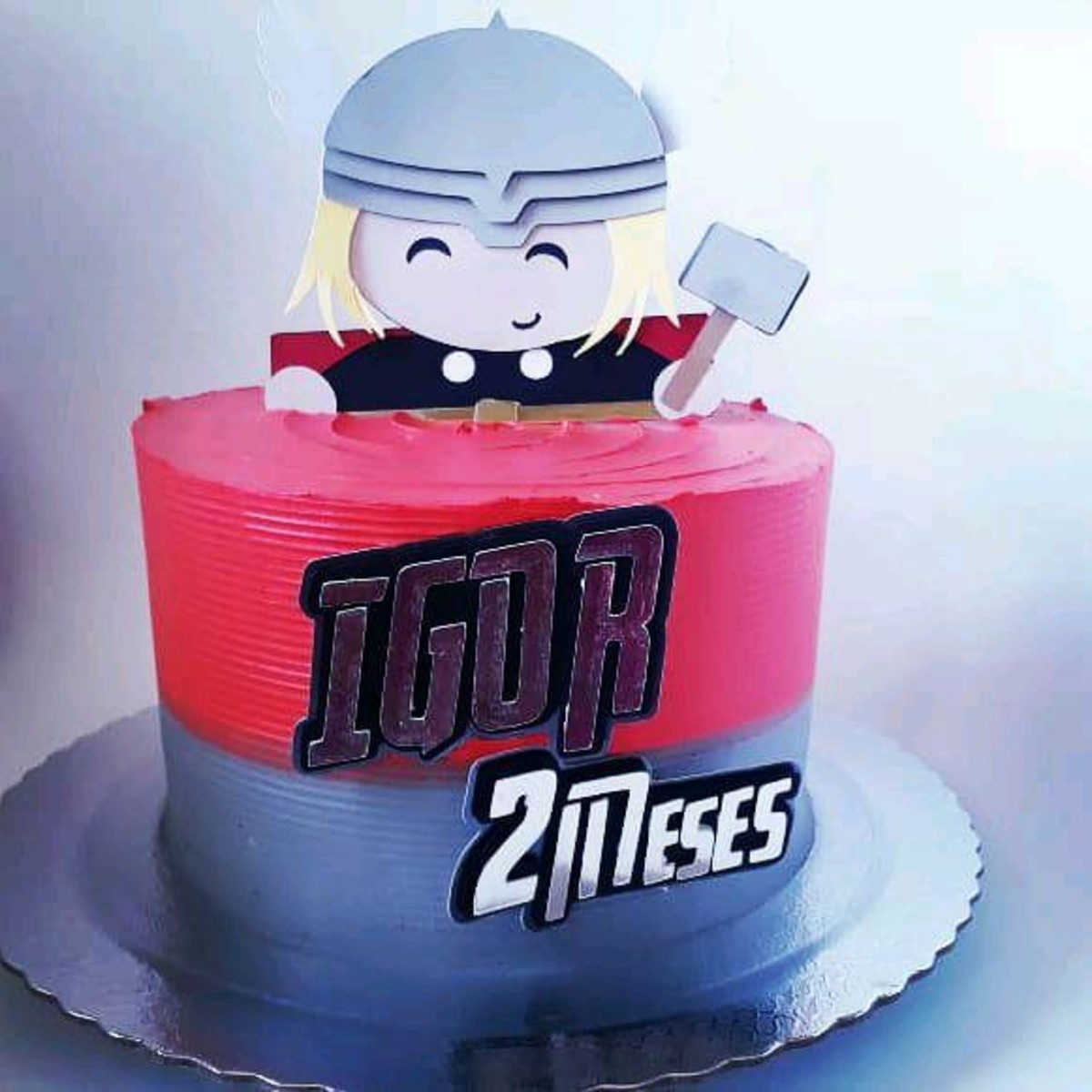 Topo de Bolo thor - Imagem 3