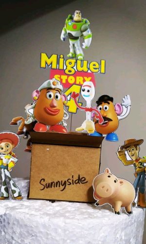Topo de Bolo Toy Story