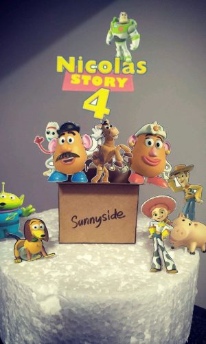 Topo de Bolo Toy Story