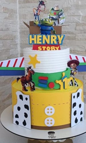 Topo de Bolo Toy Story