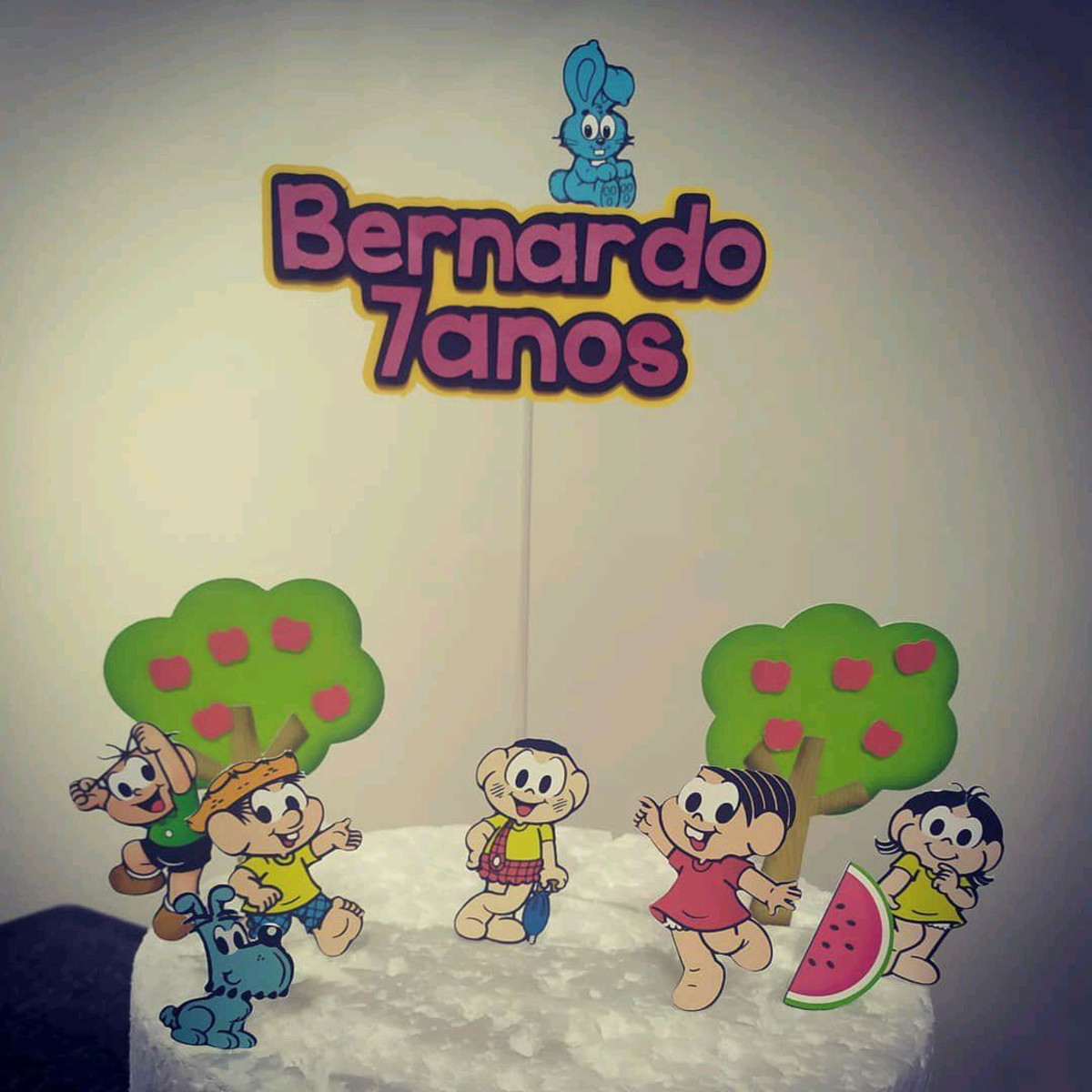 Topo de Bolo Turma da Mônica