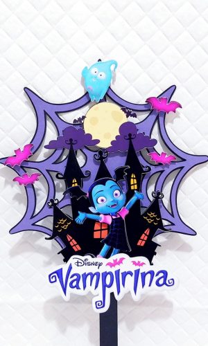 Topo de Bolo Vampirina