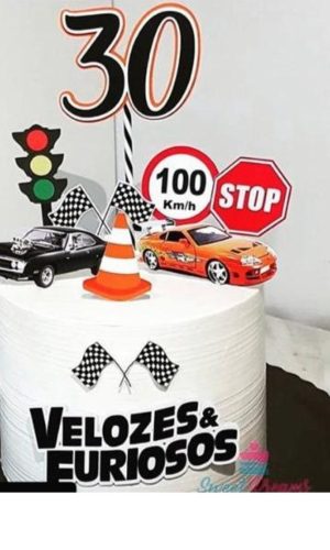 Arquivo de corte topo de bolo - Velozes e Furiosos