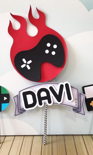 Topo de Bolo Video Game