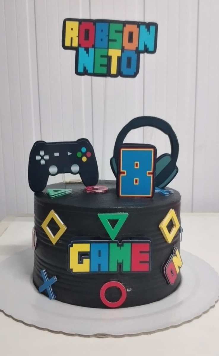 Topo de Bolo Video Game