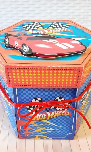 Arquivo de Corte - Caixa Explosão (Hot Wheels) 1