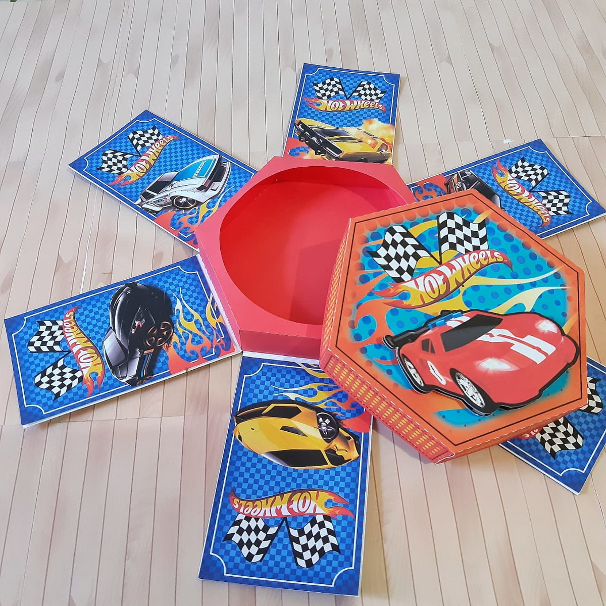 Arquivo de Corte - Caixa Explosão (Hot Wheels) 1 - Imagem 3