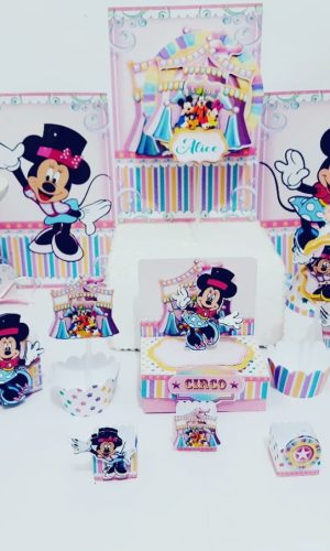 Arquivo de Corte - Circo da Minnie 1