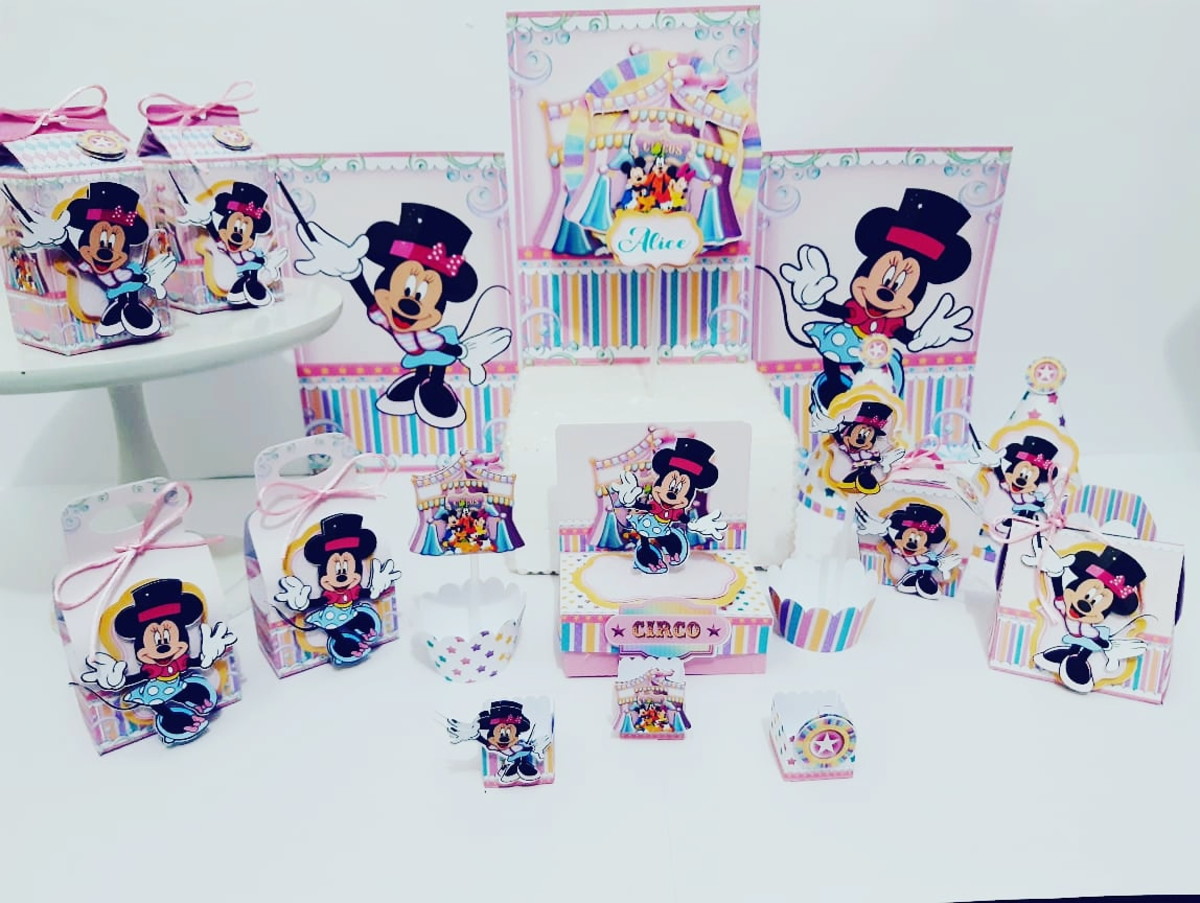 Arquivo de Corte - Circo da Minnie 1
