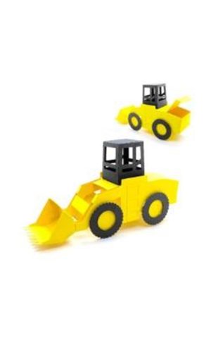 Arquivo de Corte - Escavadeira 3d 1