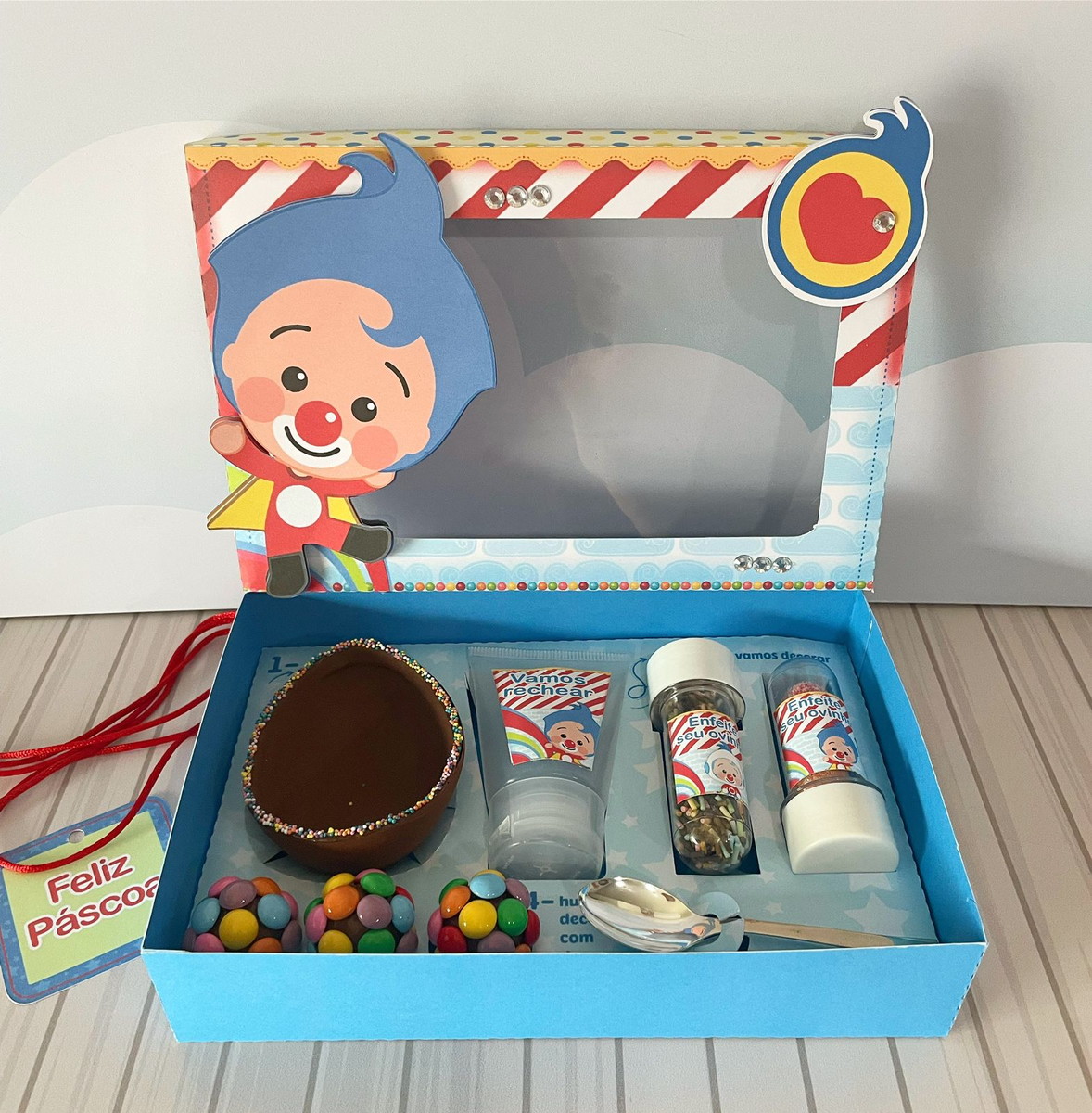 Arquivo de Corte - Mini Confeiteiro (palhaço Plim Plim) 1 - Imagem 3