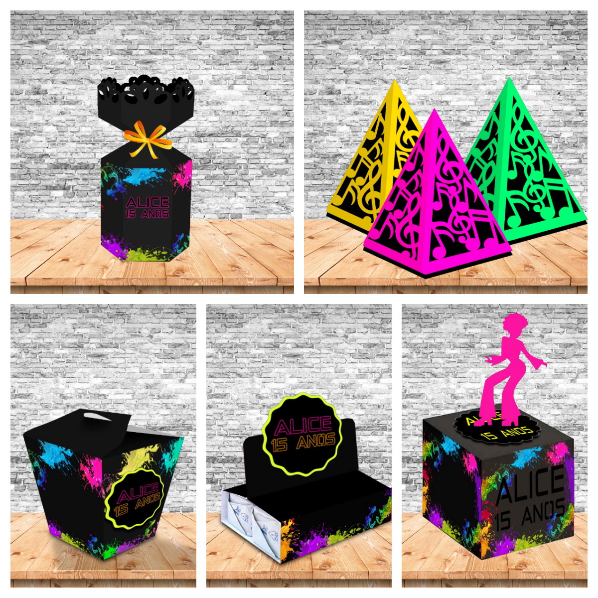 Arquivo De Corte - Neon 3