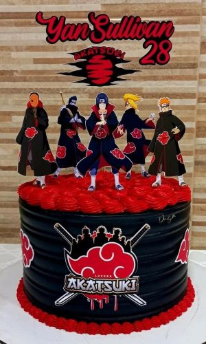 Arquivo de Corte - Topo de Bolo (Akatsuki) 1