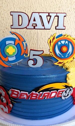 Arquivo de Corte - Topo de Bolo (Beyblade) 1
