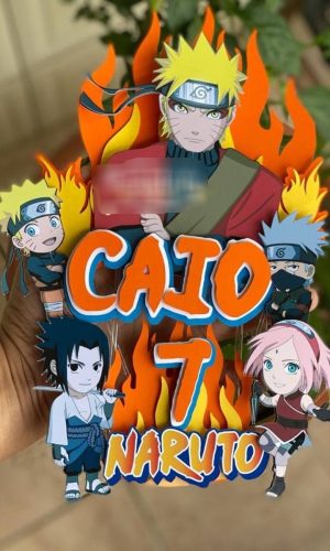 Arquivo de Corte - Topo de Bolo (Naruto) 4