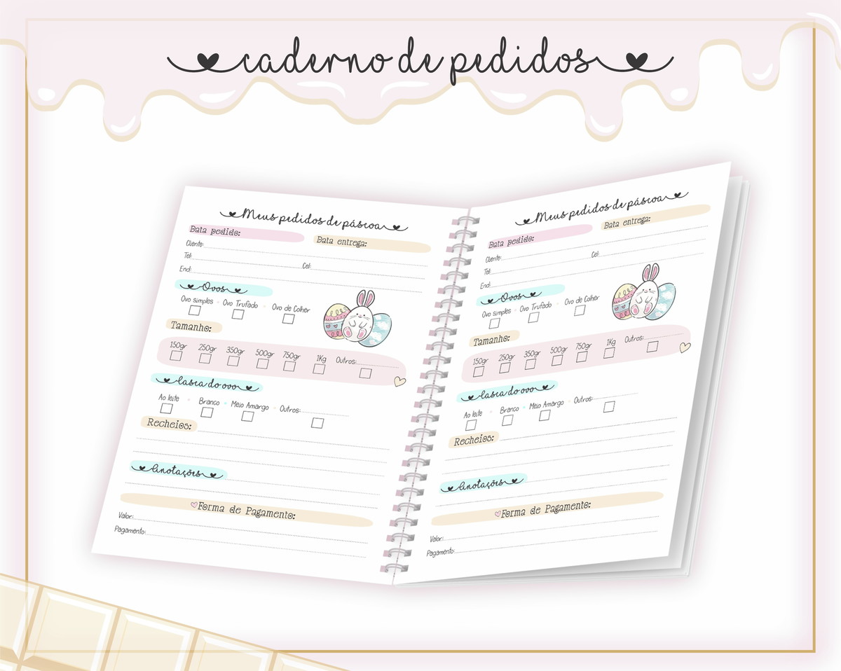 Arquivo Digital - Caderno de Pedidos (Páscoa) 1 - Imagem 3