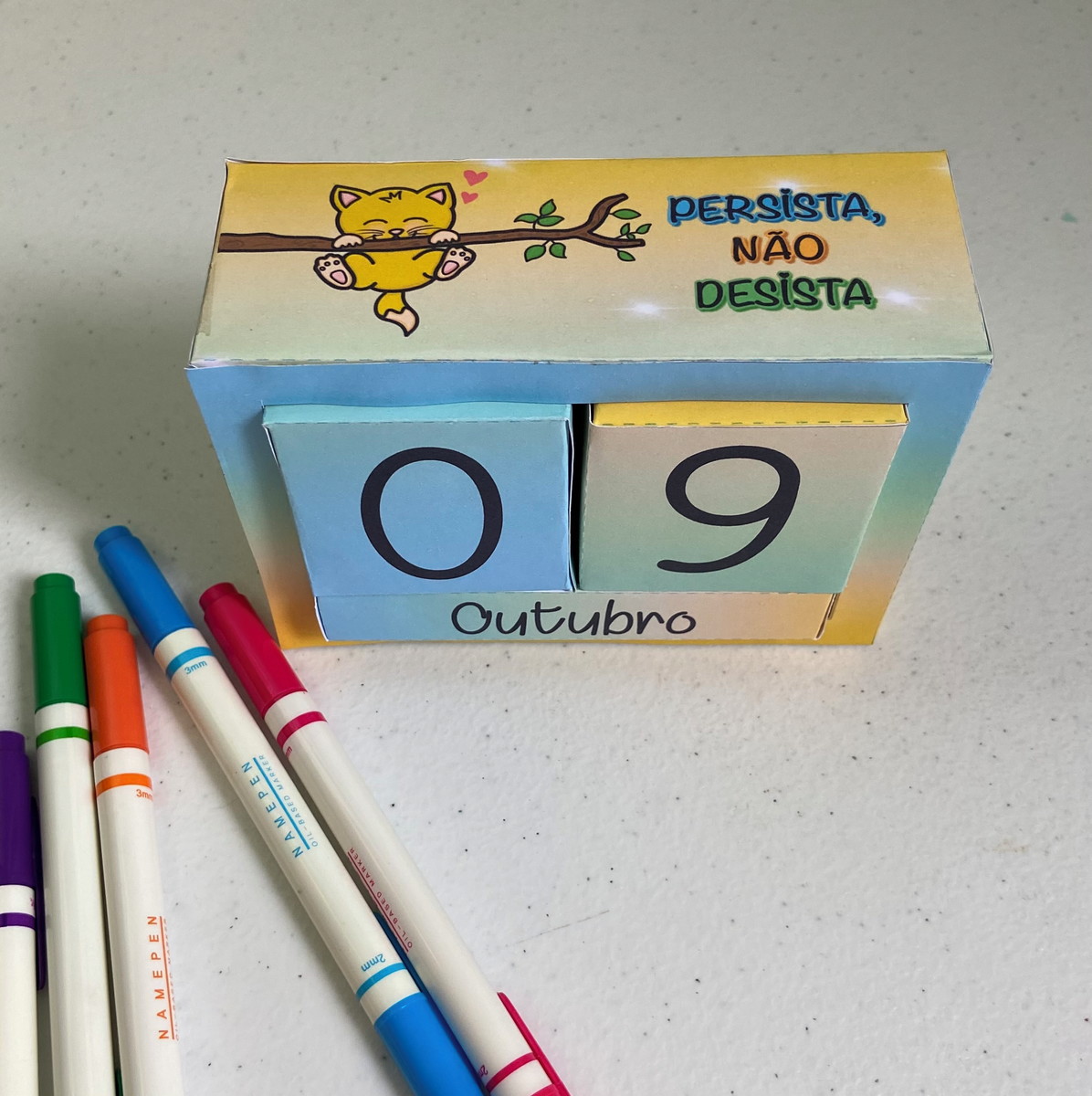 Arquivo Digital - Calendário Permanente 2 - PDF/PNG - Imagem 4