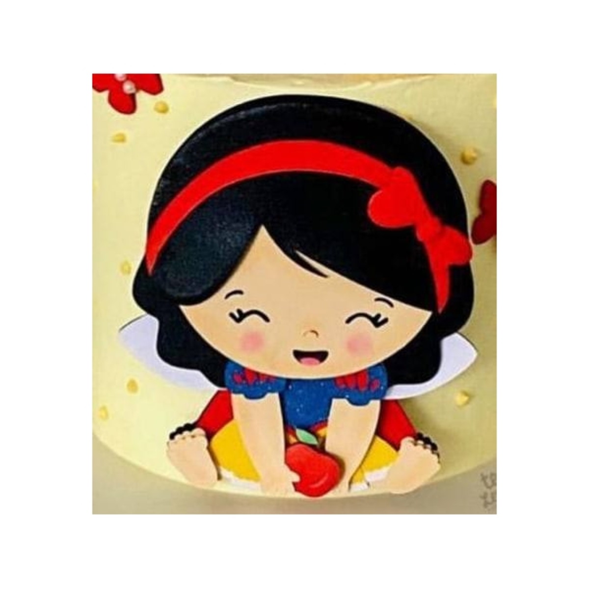 Arquivo de Corte - Topo de Bolo (branca de Neve) 16